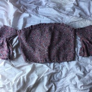 Floral Cropped Blouse